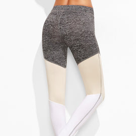 Color Block Cut And Sew Leggings