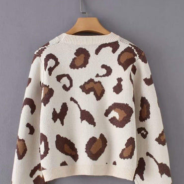 Leopard Print Jumper