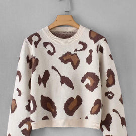 Leopard Print Jumper