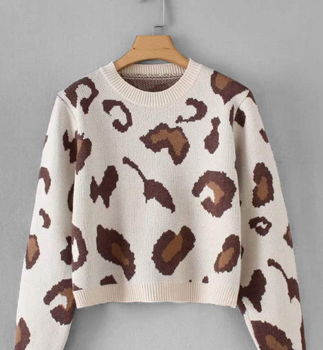 Leopard Print Jumper