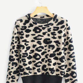 Leopard Print Jumper